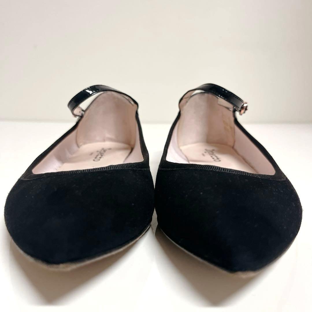 美品✨レペット クレメンス バレエシューズ ブラック 大きいサイズ40