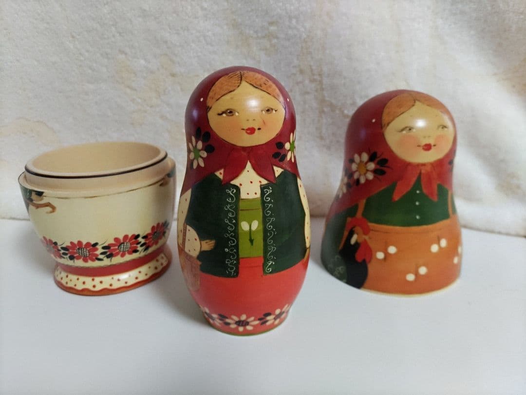 可愛いマトリューシカ ロシアで購入　9個セット