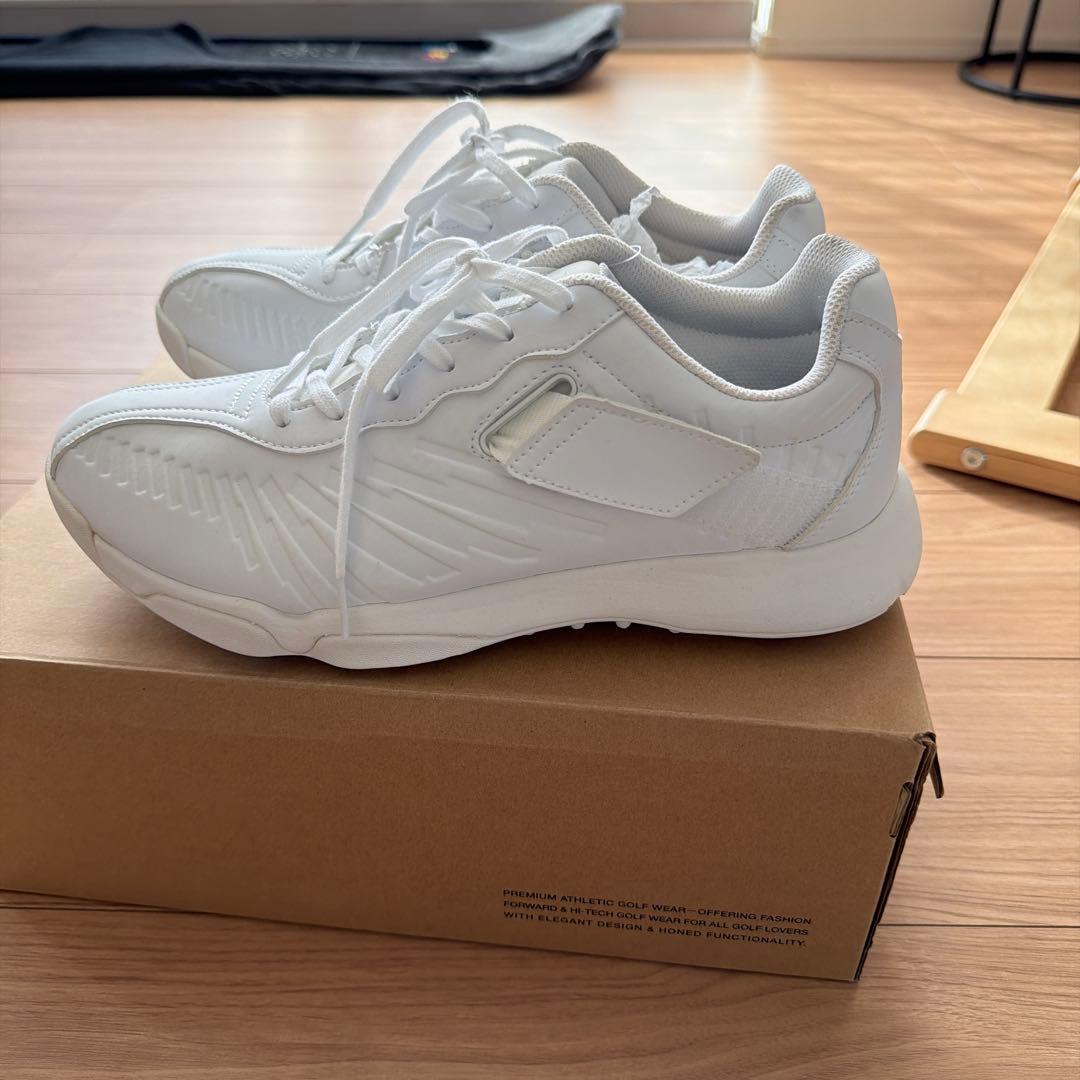 新品 デサントゴルフシューズ 26.5cm ホワイト