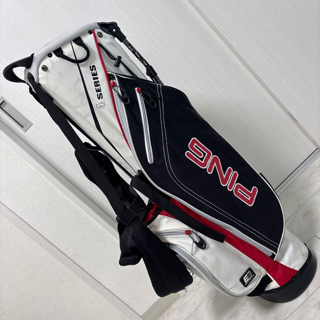 PING 4 SERIES 8.5型軽量スリム スタンドキャディーバッグ