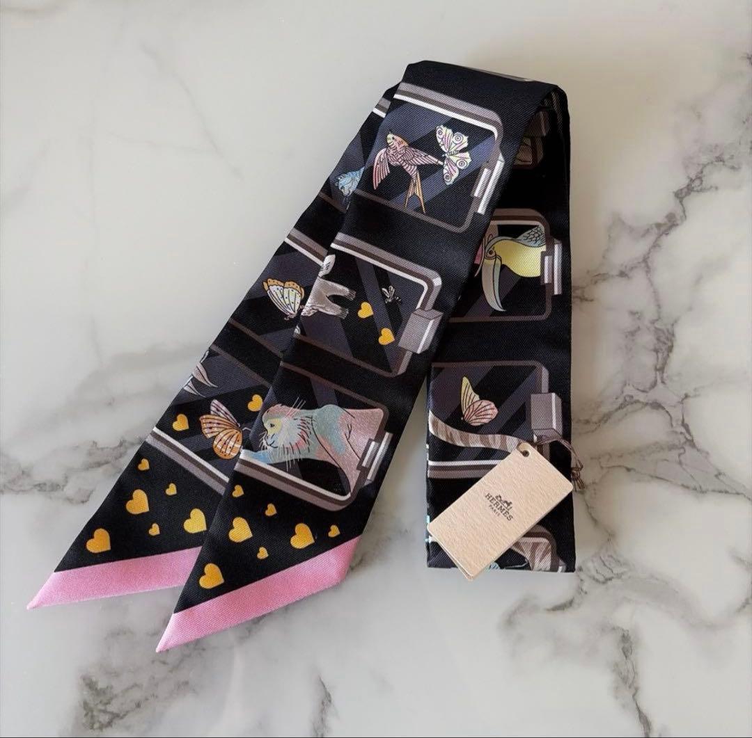 新品タグ付き エルメス ツイリー エルメスストーリー