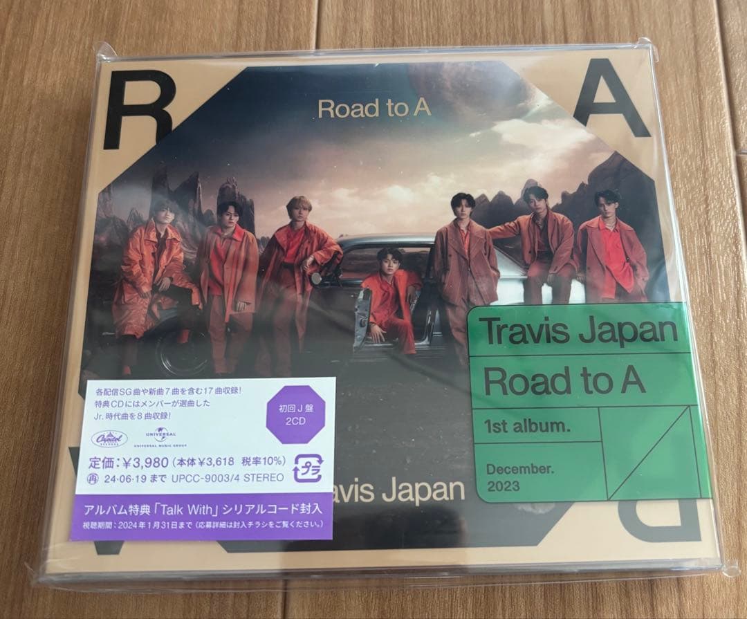 Travis Japan 1stアルバム Road to A
