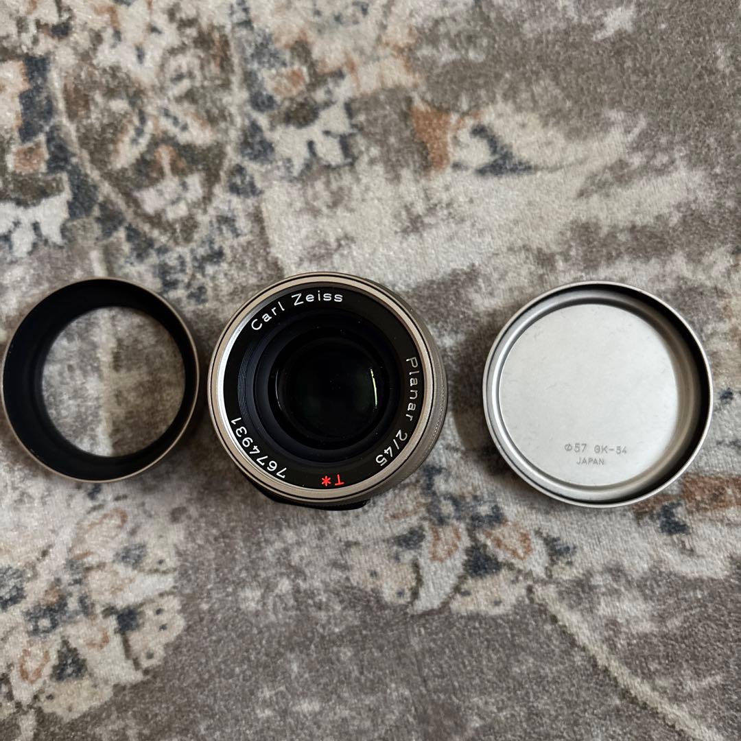 CONTAX G1 ロム改造　CONTAX G用 プラナ-T* 45/2
