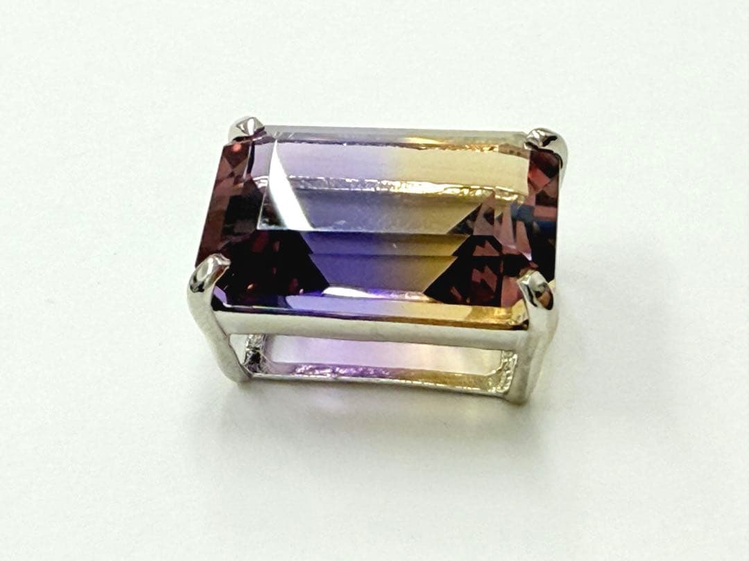 PT900アメトリン10.0ct ペンダントトップ