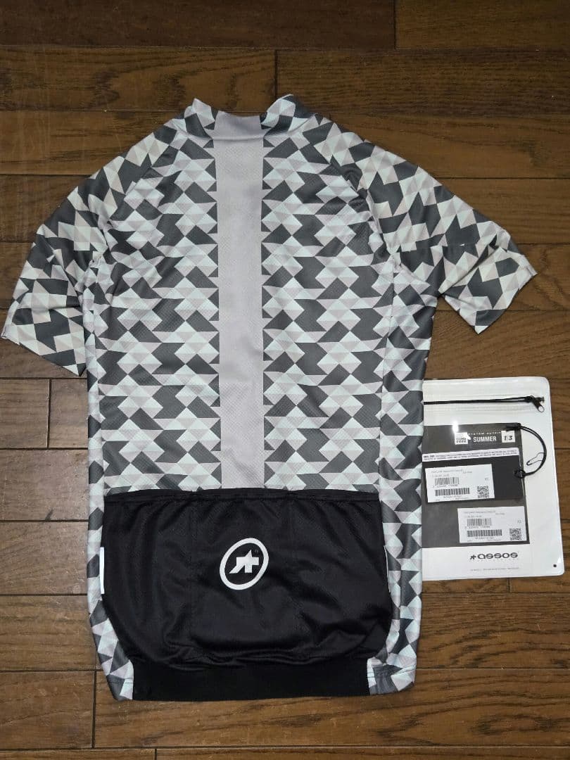 美品ASSOS FASTLANE DIAMOND CRAZY SSジャージ XS