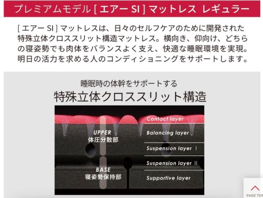 4/2限定販売【快眠】東京西川 AiRエアーSIマットレスシングル／極暖シート付