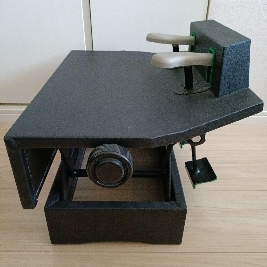 吉澤（PEACOCK）　ピアノ補助ペダル　AX-100　黒　銀ペダル　取説付