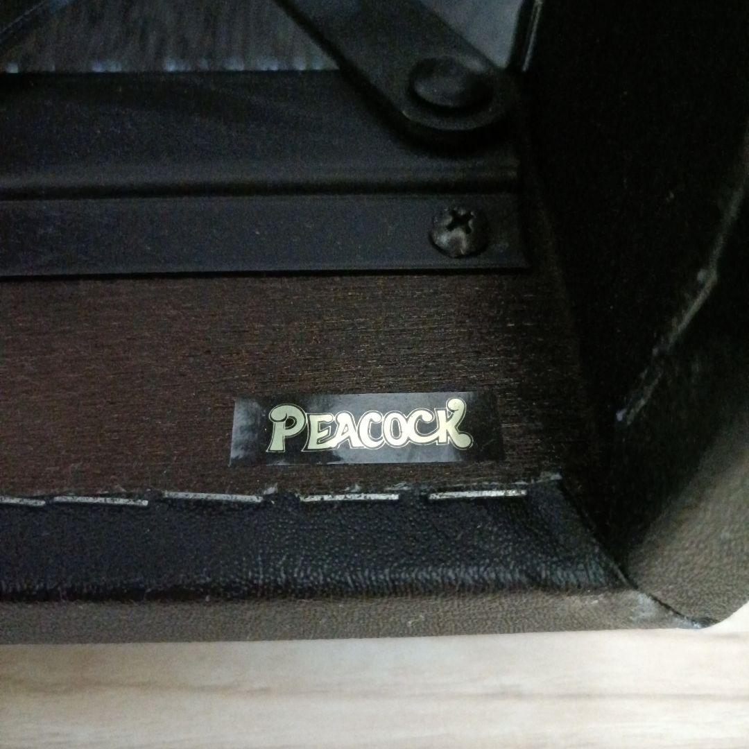 吉澤（PEACOCK）　ピアノ補助ペダル　AX-100　黒　銀ペダル　取説付