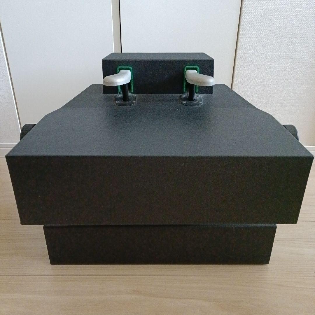 吉澤（PEACOCK）　ピアノ補助ペダル　AX-100　黒　銀ペダル　取説付