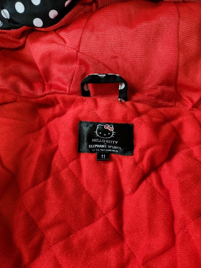 HELLO KITTY×エレファントスポーツ スノーボードウェア 上下セット
