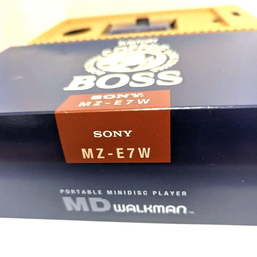 【美品】SONY MDウォークマン MZ-E7W BOSS仕様 動作確認済み
