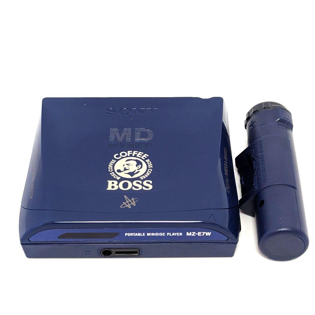 【美品】SONY MDウォークマン MZ-E7W BOSS仕様 動作確認済み