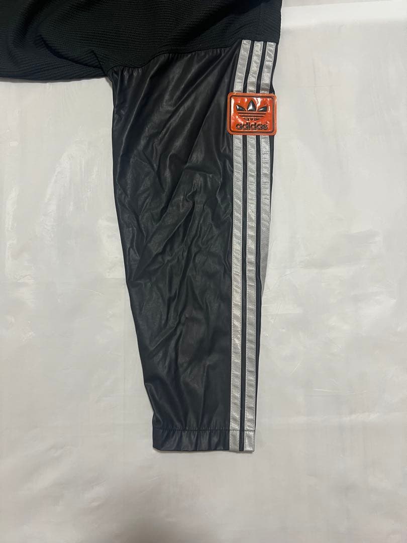 トップス 90s adidas thermal nylon half-zip shirt