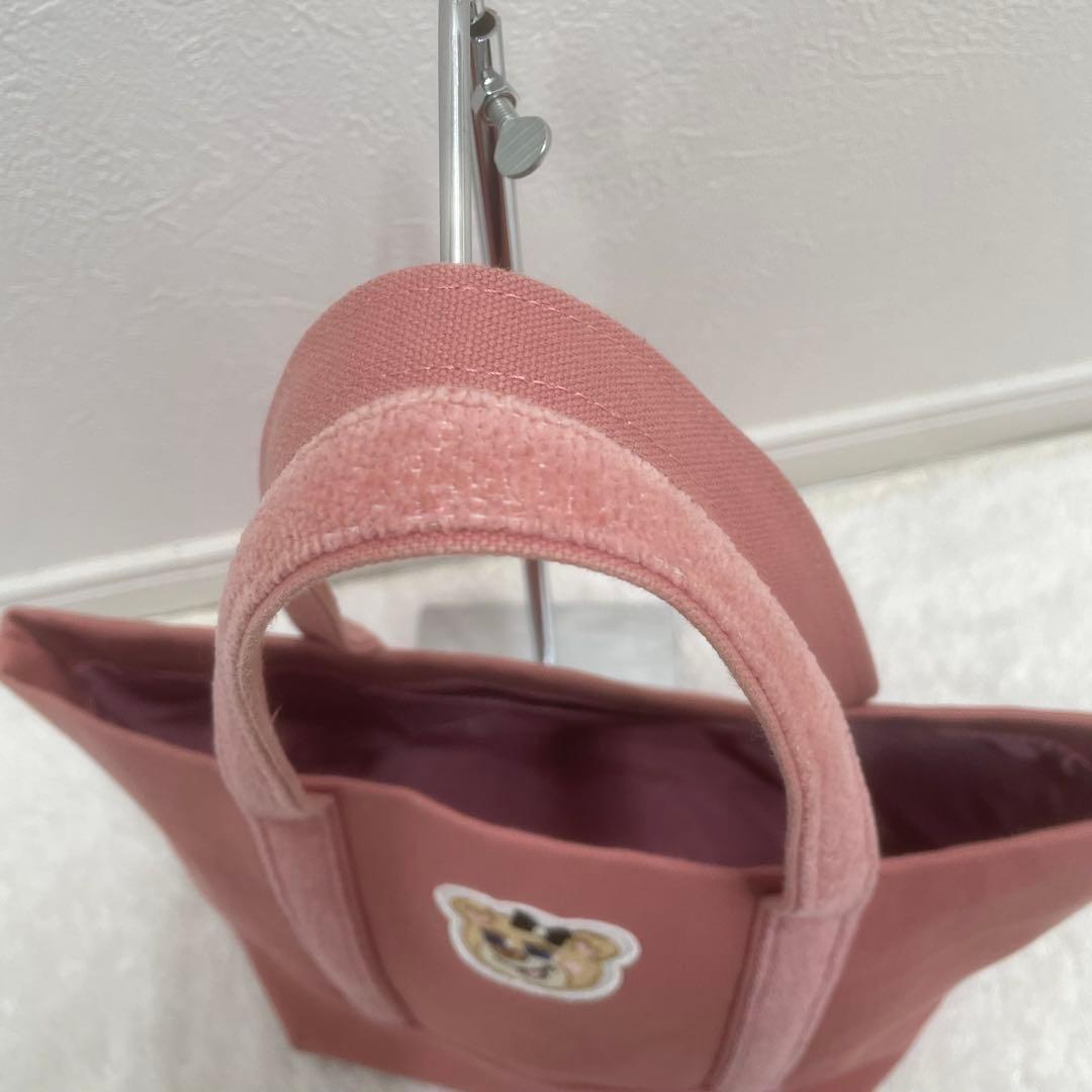 【早い者勝ち！ほぼ未使用✨】オールドテディガール ワッペントートバッグ 小サイズ