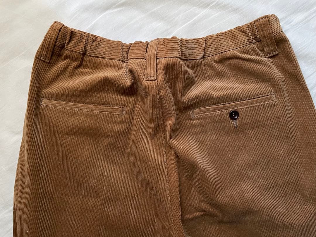 【超美品】kotonコーデュロイ トラウザーズ