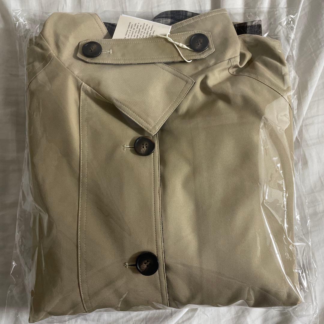 新品　nalm. reversible frill half trench