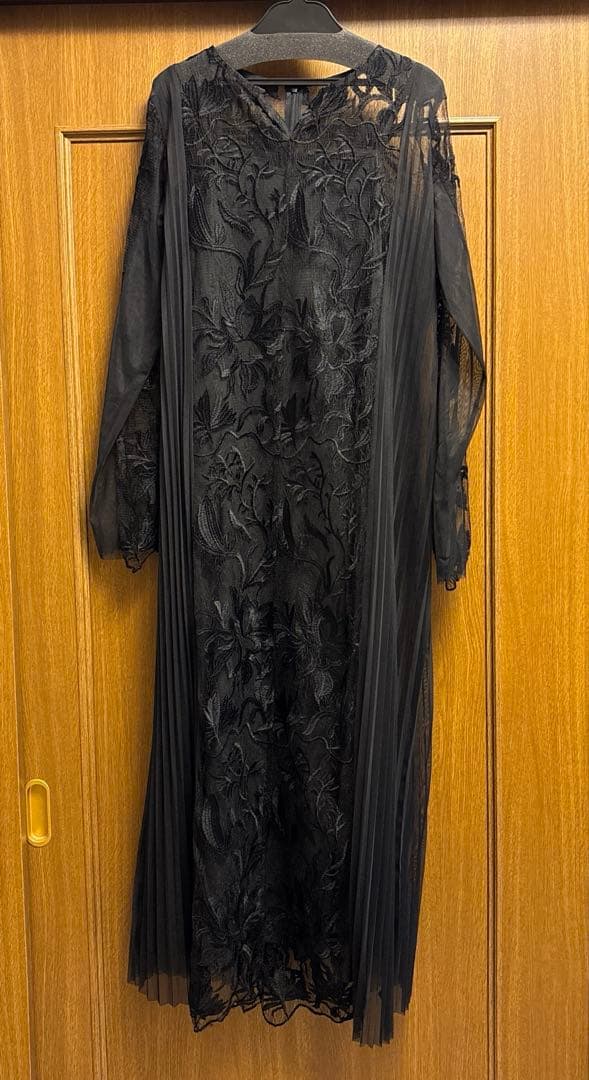 【美品！】LE’RURE プリーツドレス　結婚式　二次会