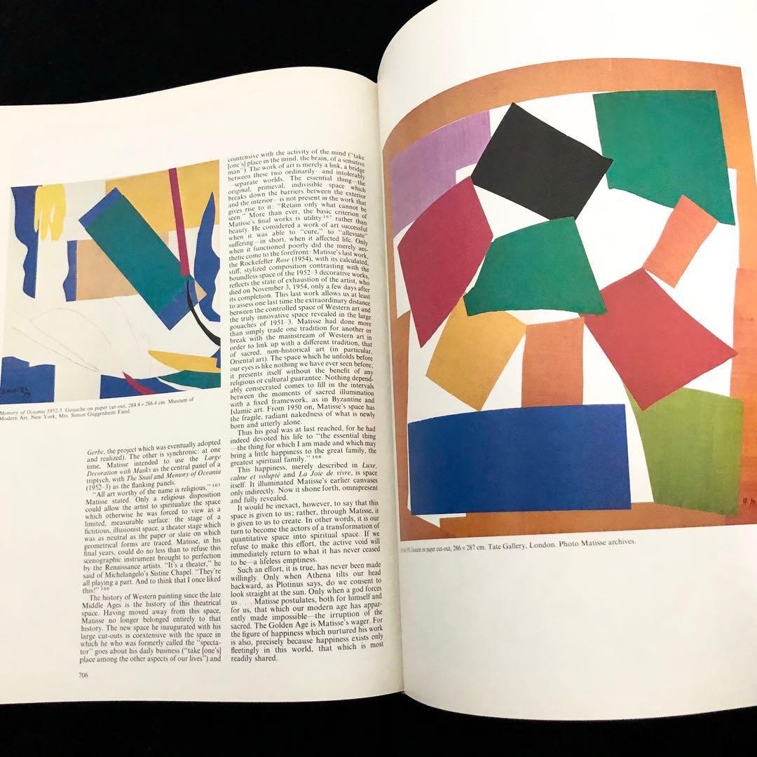 マティス 画集「MATISSE」Pierre Schneider 1984