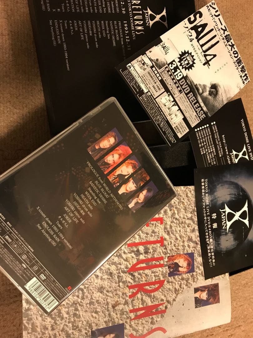 X JAPAN/X JAPAN RETURNS 完全版 1993.12.31〈…