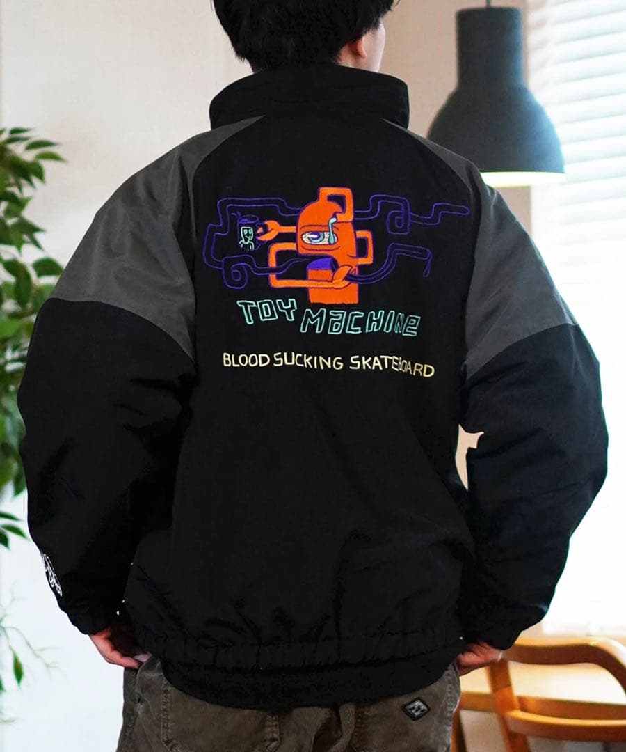 TOY MACHINE トイマシーン アウターリバーシブル ジャケット フリース