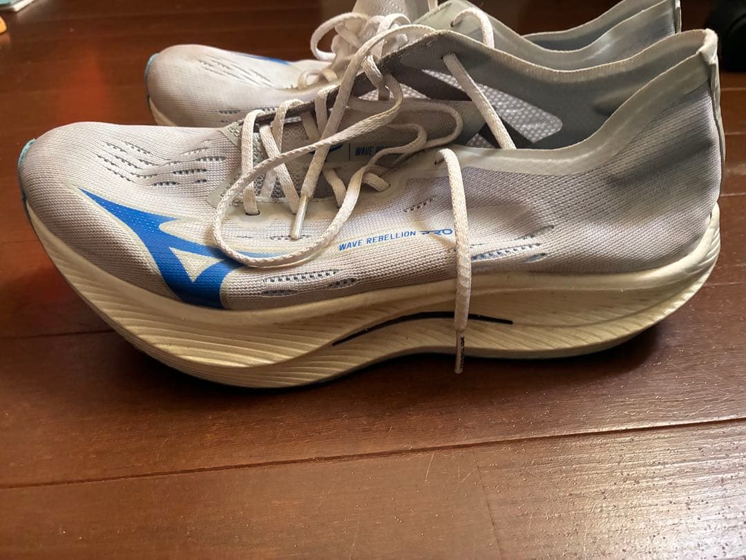 ミズノ　ウエーブリベリオンプロ ナチュラル　27.5