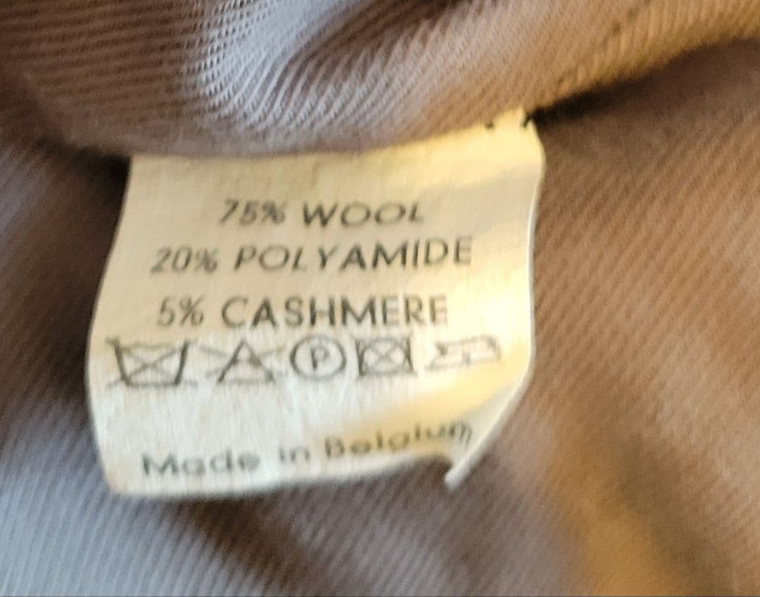 Dries Van Notenウールコート