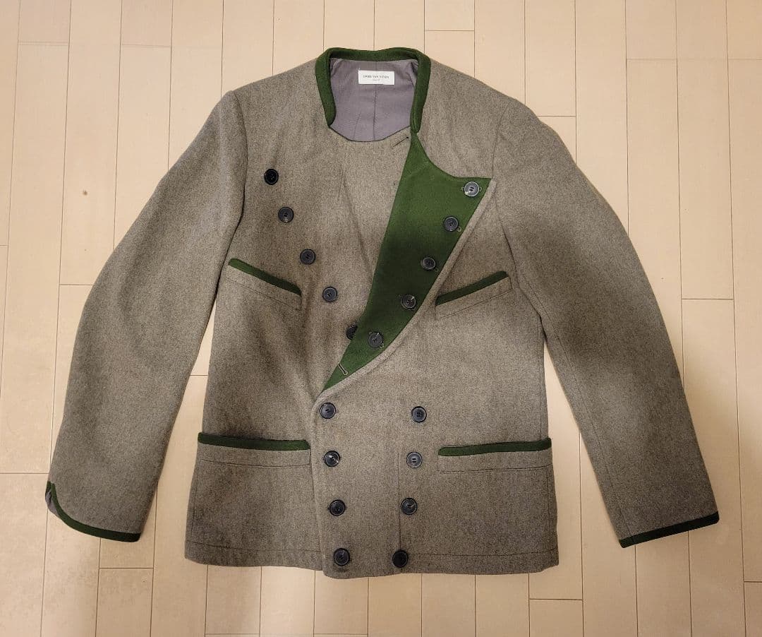 Dries Van Notenウールコート