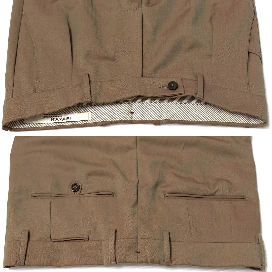 ●極美品 BERWICH 44 イタリア製 定価¥40,000程 内タックPT