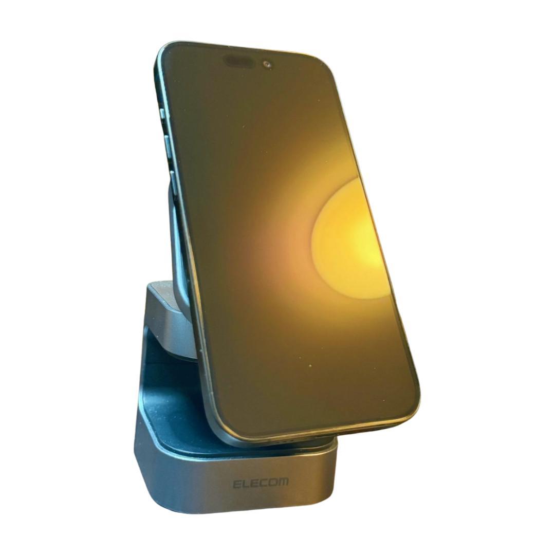 【極美品／付属品◯】iPhone 15 Pro 128GB ブラックチタニウム