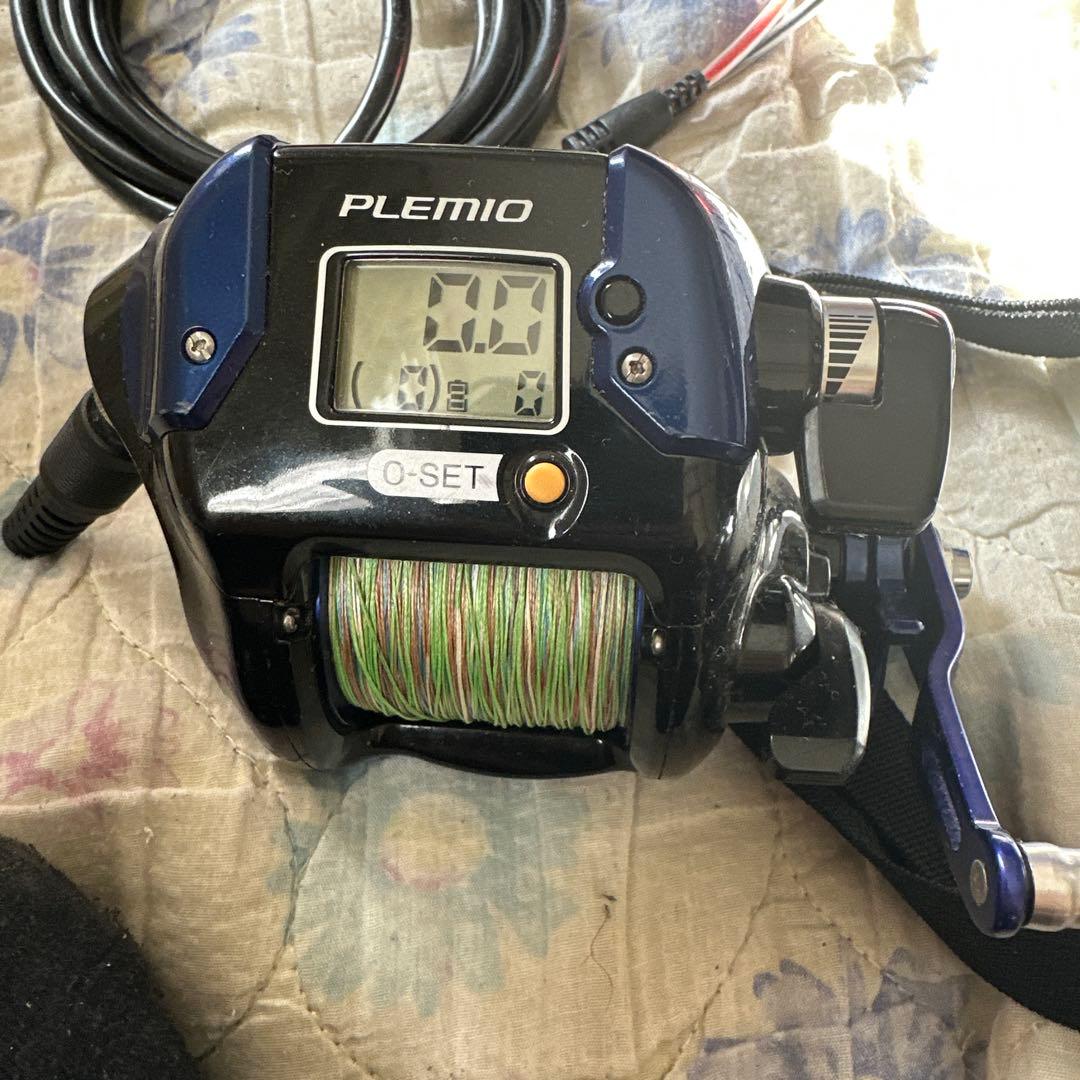 PLEMIO 電動リール デジタル表示 O-SET機能