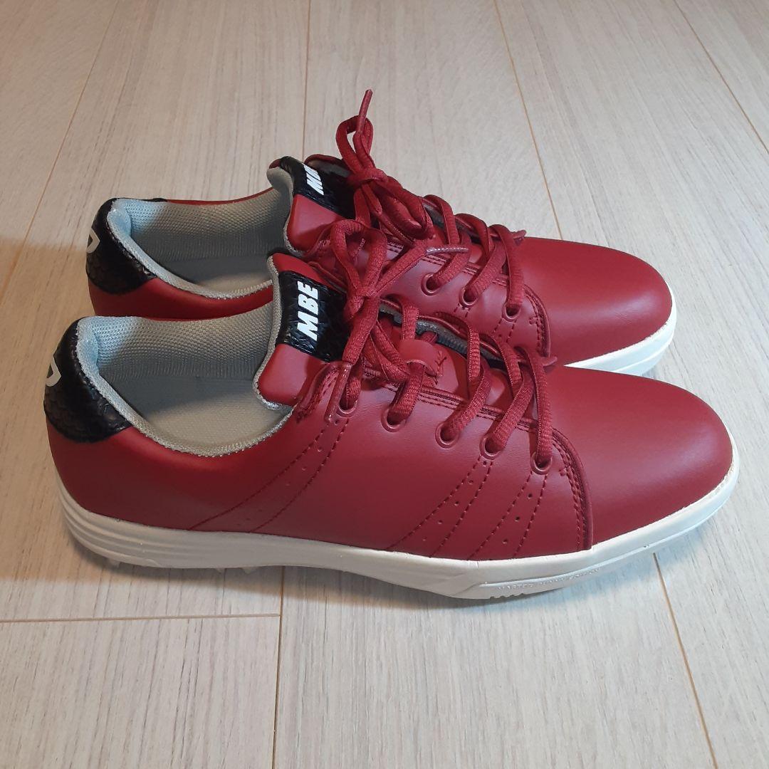 マスターバニーエディション　レディース　ゴルフシューズ　レッド　23.5cm