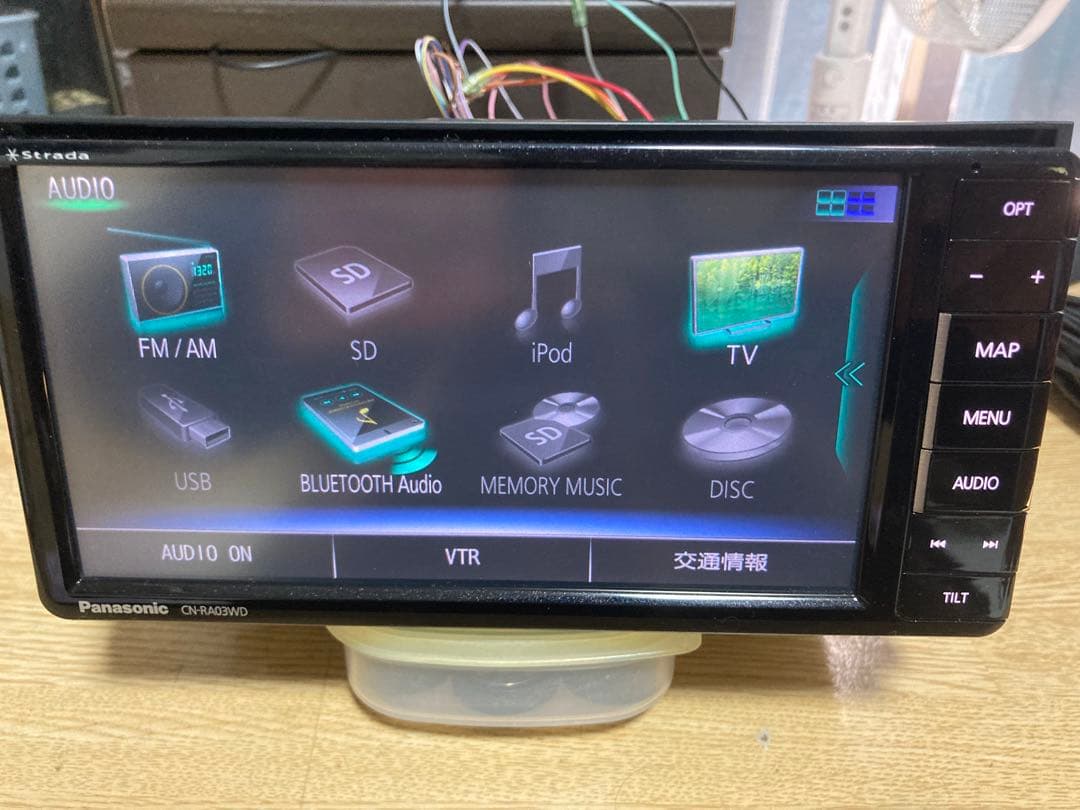 Panasonic CN-RA03WD 地デジ　Bluetooth 対応