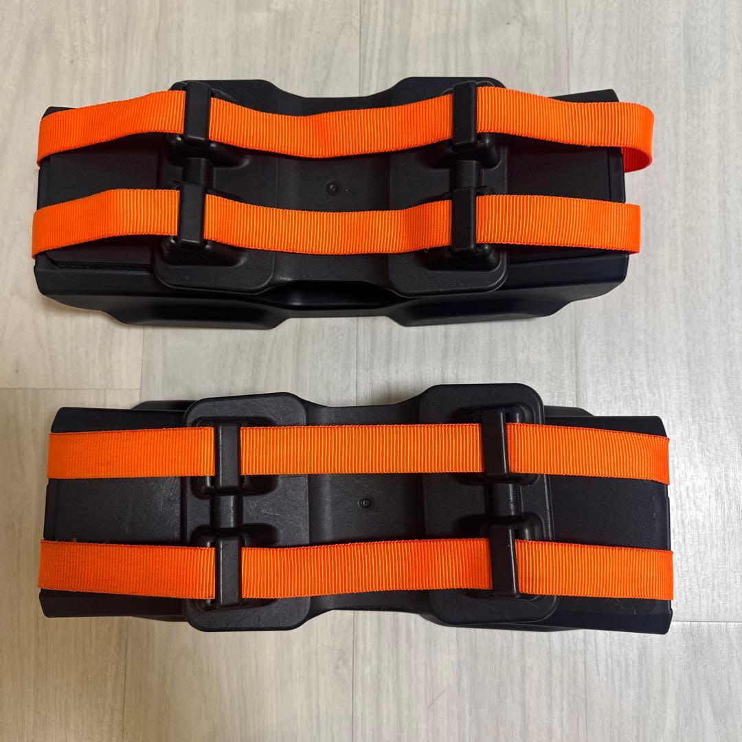 RealLine エクササイズ用ローラー ブラック・オレンジ