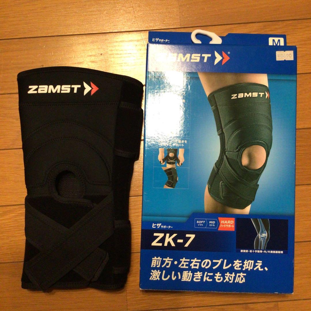 ZAMST ZK-7 膝サポーター Mサイズ 黒