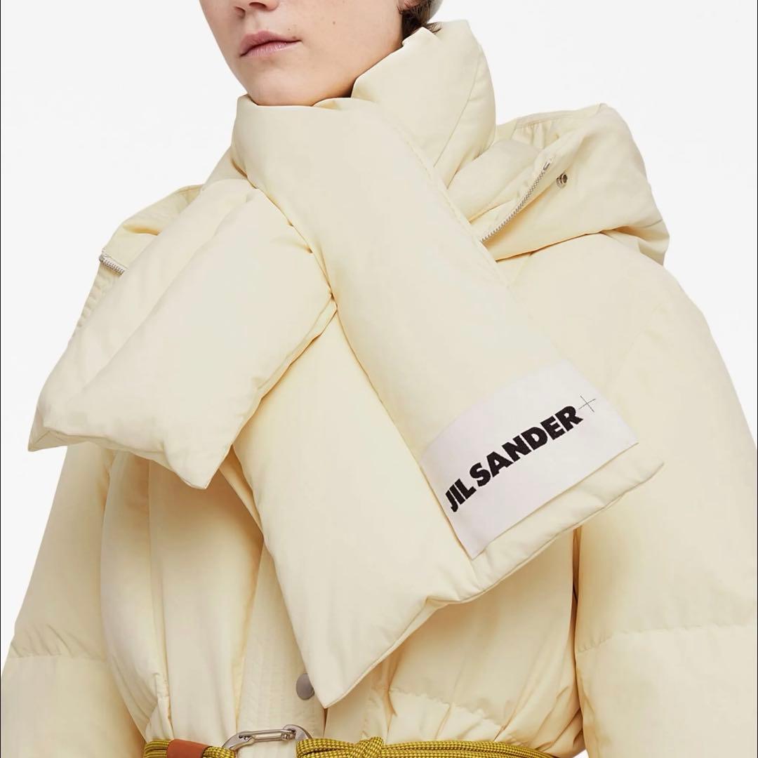 jil sander ダウンスカーフ