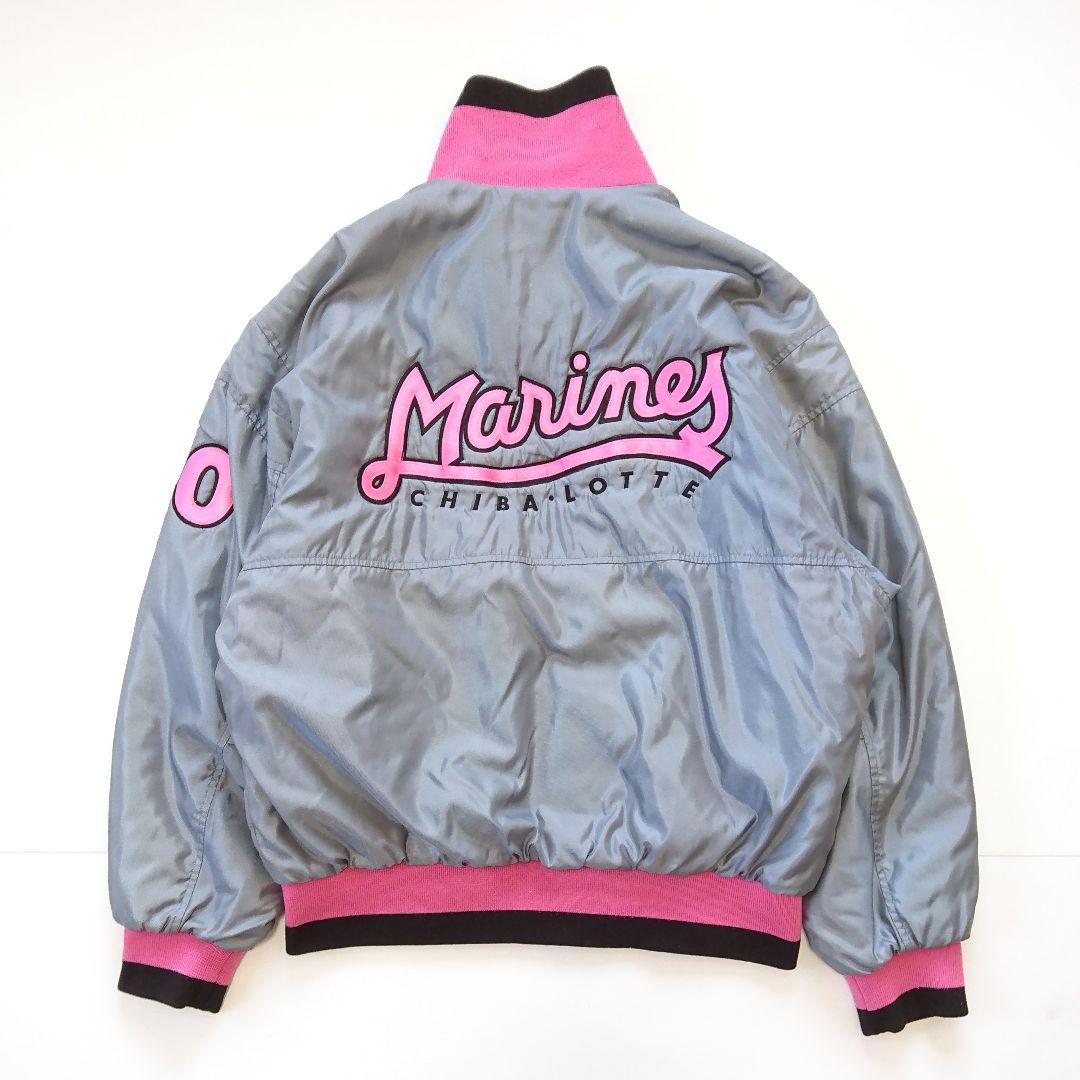 千葉ロッテマリーンズ✨グラコン 当時物 実物 中綿 ジャンパー