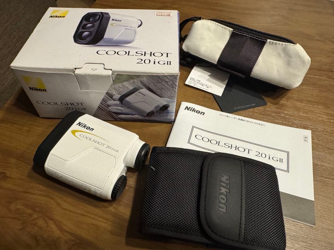 Nikon COOLSHOT 20i GII＋BRIEFING ボールホルダー