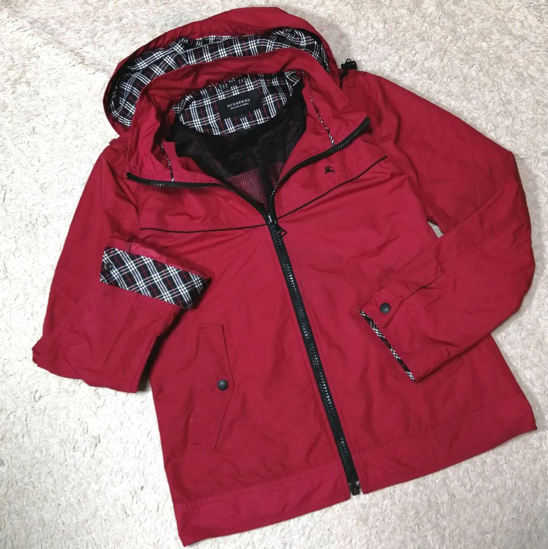 ★バーバリーブラックレーベル★ジップアップフードジャケット L ゴルフ フーディ