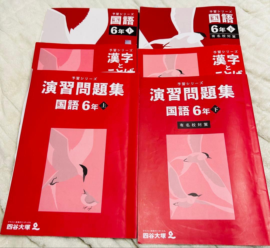 予習シリーズ 演習問題集 国語 算数 6年生 解答・解説付き 早稲アカ 四谷大塚