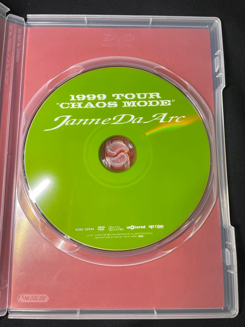 【JanneDaArc】 1999 CHAOS MODE DVD レア品！！