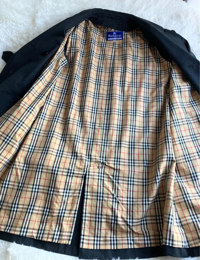 Burberrys OF LONDON BLUE LABEL ライナー付 希少