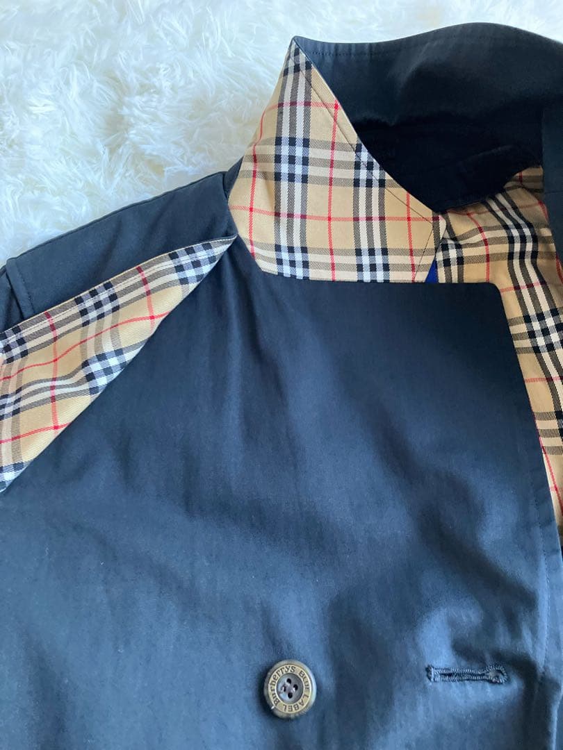 Burberrys OF LONDON BLUE LABEL ライナー付 希少