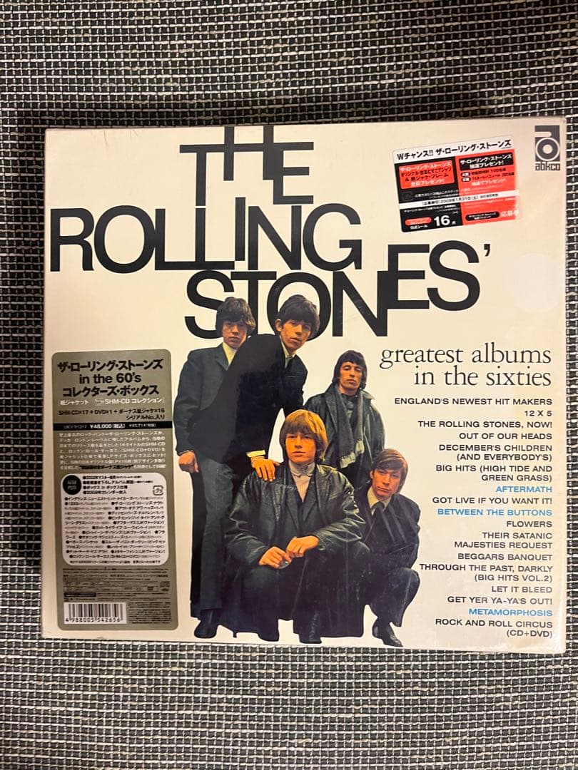 未開封　ザ・ローリング・ストーンズ in the 60's コレクターズBOX