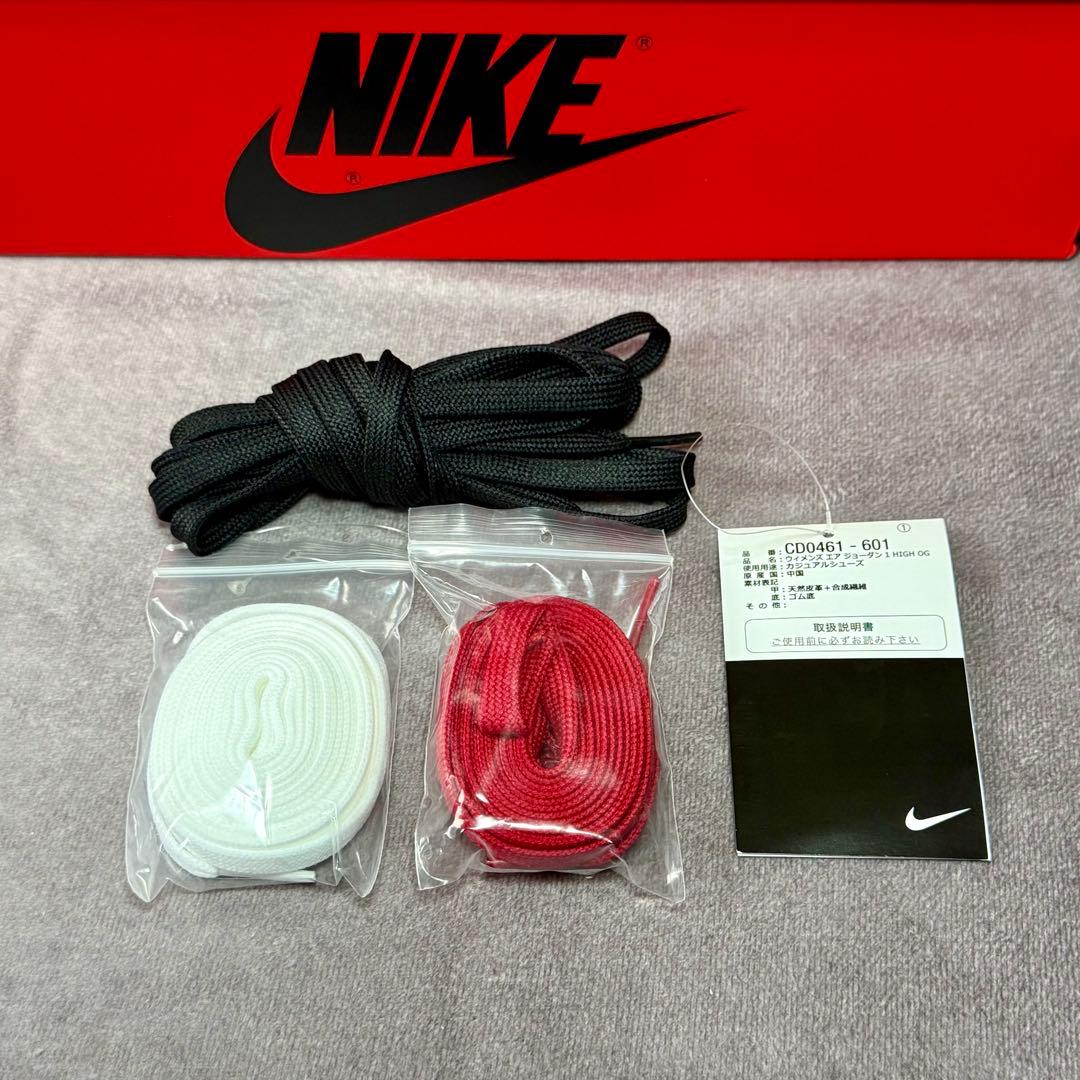 WMNS AIR JORDAN 1 HIGH OG SATIN RED　　N18