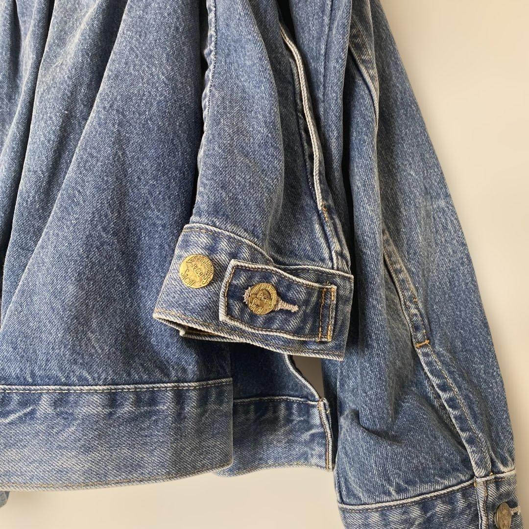 sacai&Levi's ブルー デニムジャケット