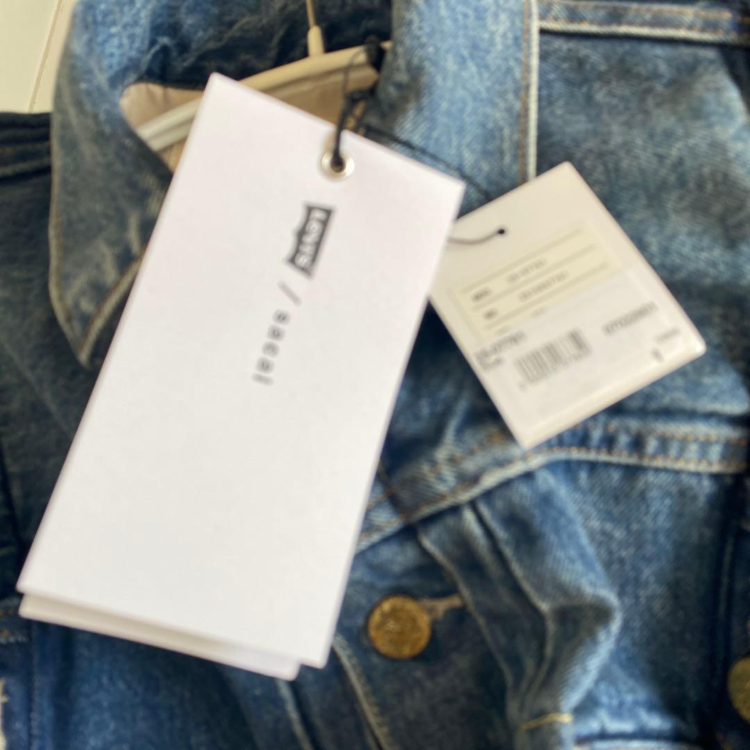 sacai&Levi's ブルー デニムジャケット