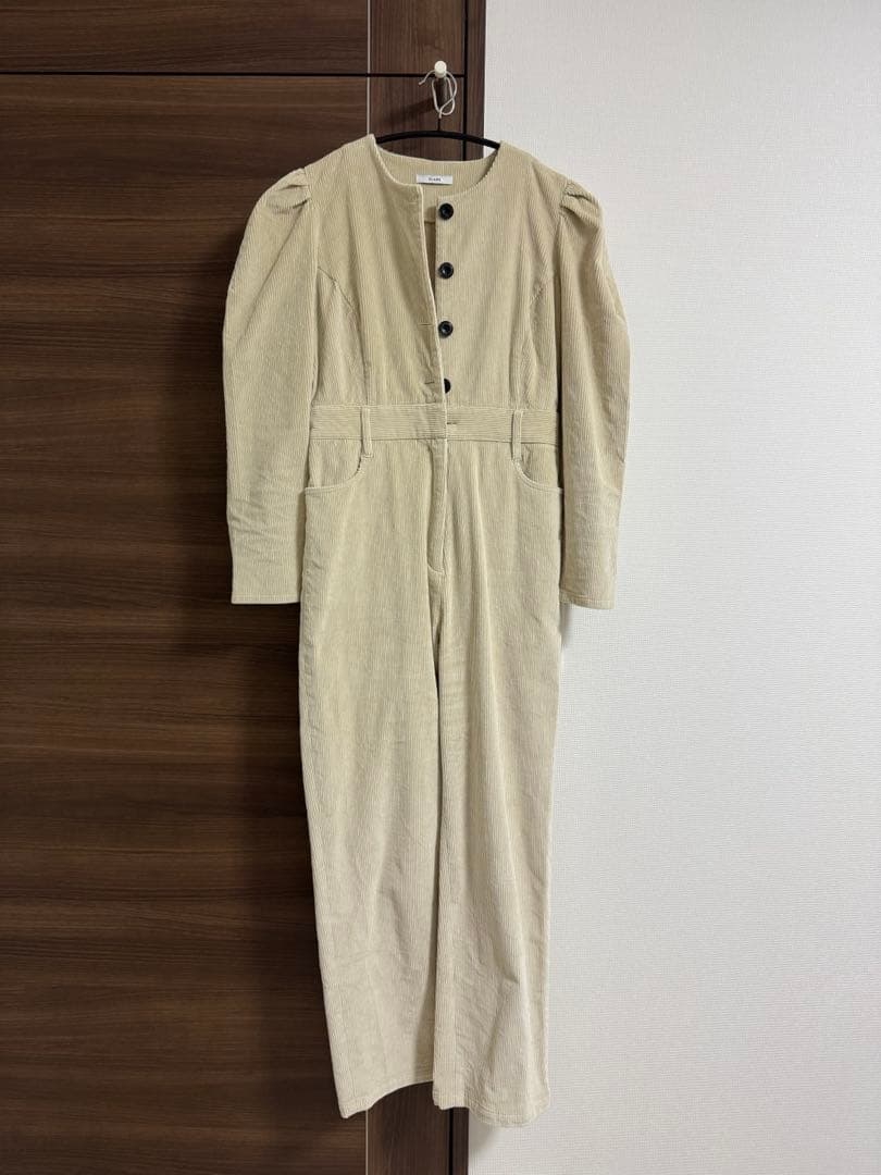 クラネ　CORDUROY JUMPSUIT