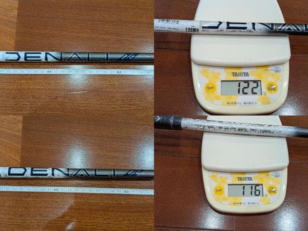 2本 DENALI ディナリ 3W 5W シャフト 純正 キャロウェイ スリーブ