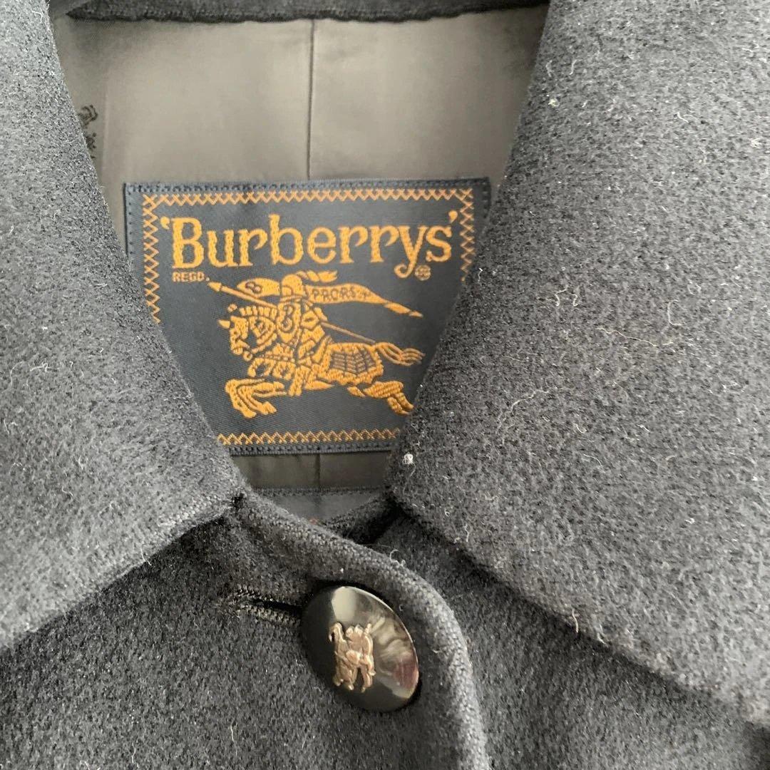 バーバリーロングコート　シルク100%