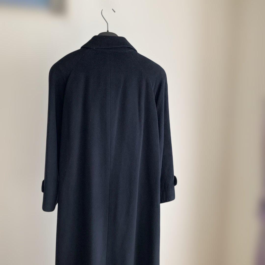 バーバリーロングコート　シルク100%